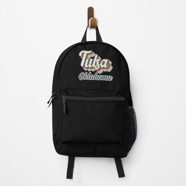 Item preview, Tulsa city Oklahoma Retro Vintage 70s rainbow designed and sold by Teelogic.