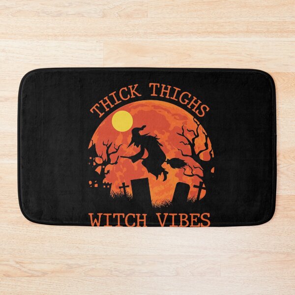 Item preview, Thick Thighs Witch Vibes Halloween Design designed and sold by boopsblunt.