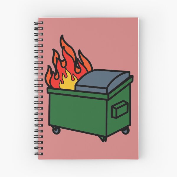 Item preview, Dumpster Fire designed and sold by Doodles From My Noodle.