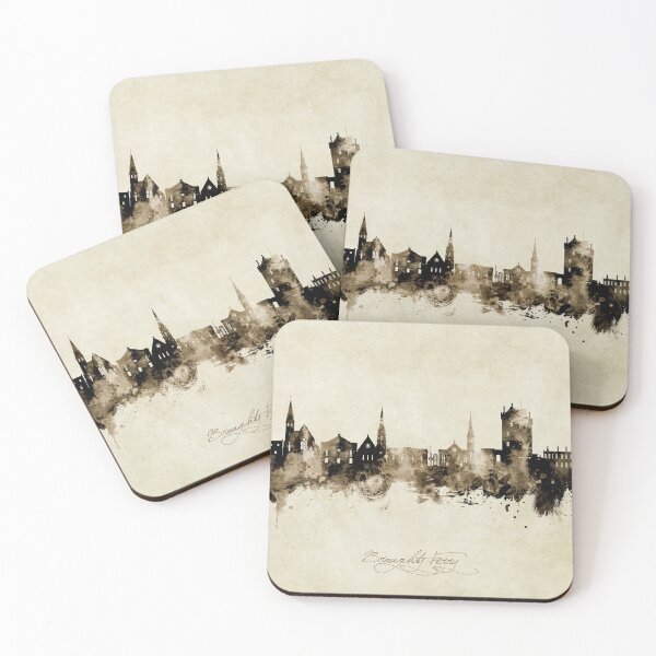 Item preview, Broughty Ferry Scotland Skyline designed and sold by ArtPrints.