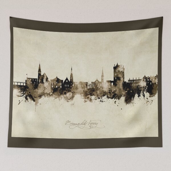Item preview, Broughty Ferry Scotland Skyline designed and sold by ArtPrints.