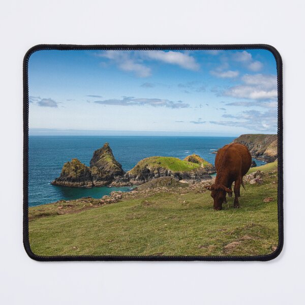 Item preview, Kynance cove with cows designed and sold by kathleenjean.