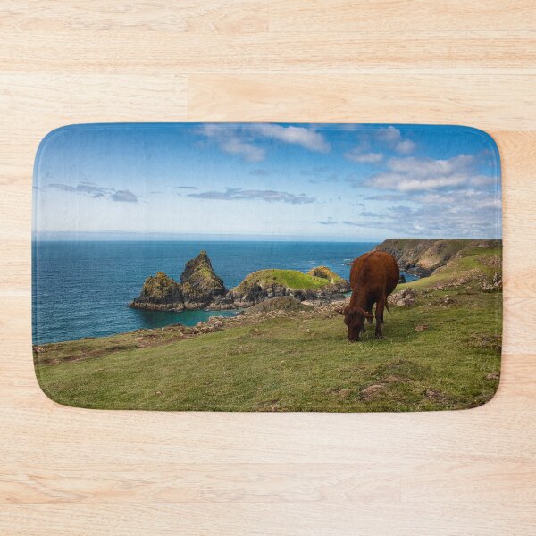 Item preview, Kynance cove with cows designed and sold by kathleenjean.