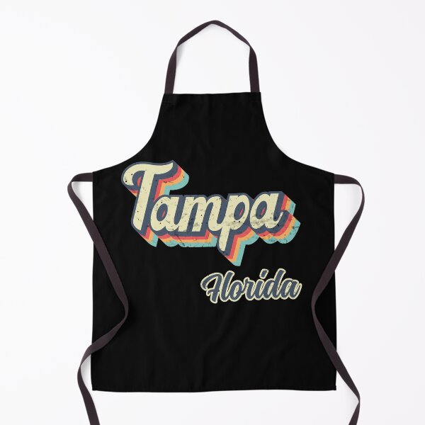 Item preview, Tampa city Florida Retro Vintage 70s rainbow designed and sold by Teelogic.
