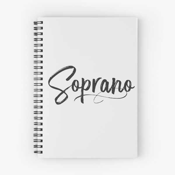 Item preview, Soprano Script Style - Black designed and sold by vabrown89.
