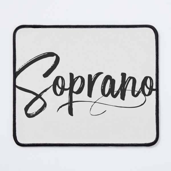 Item preview, Soprano Script Style - Black designed and sold by vabrown89.