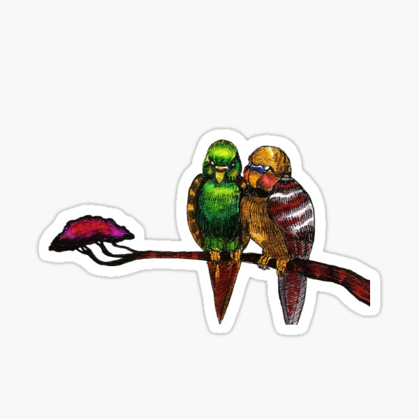 Birds Of A Feather Sticker