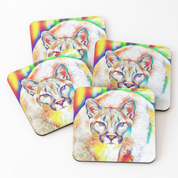 Item preview, Mountain Lion Portrait  designed and sold by Wisdi.