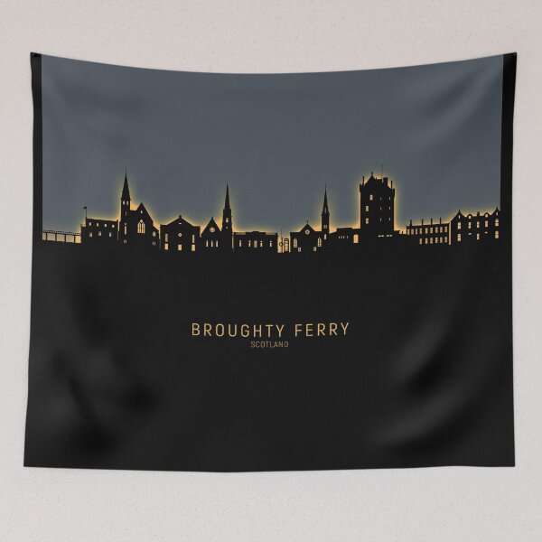 Item preview, Broughty Ferry Scotland Skyline designed and sold by ArtPrints.