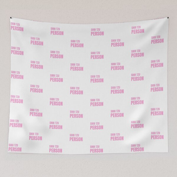 Item preview, Copy of Shih Tzu Person -Text Design in Pink designed and sold by katiekendall.