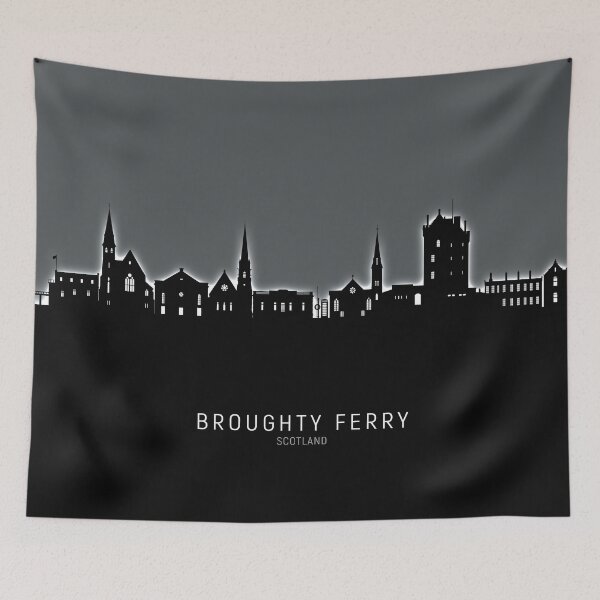 Item preview, Broughty Ferry Scotland Skyline designed and sold by ArtPrints.