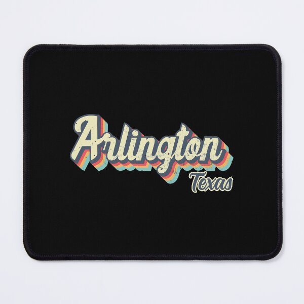 Item preview, Arlington city Texas Retro Vintage 70s rainbow designed and sold by Teelogic.