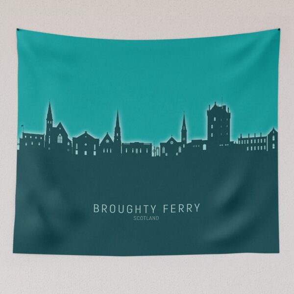 Item preview, Broughty Ferry Scotland Skyline designed and sold by ArtPrints.