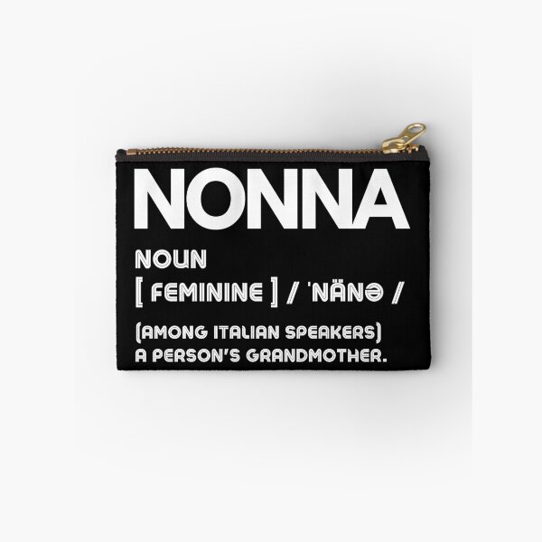 Item preview, Nonna Definition (Italian for Grandmother) White designed and sold by OutofFocusShop.