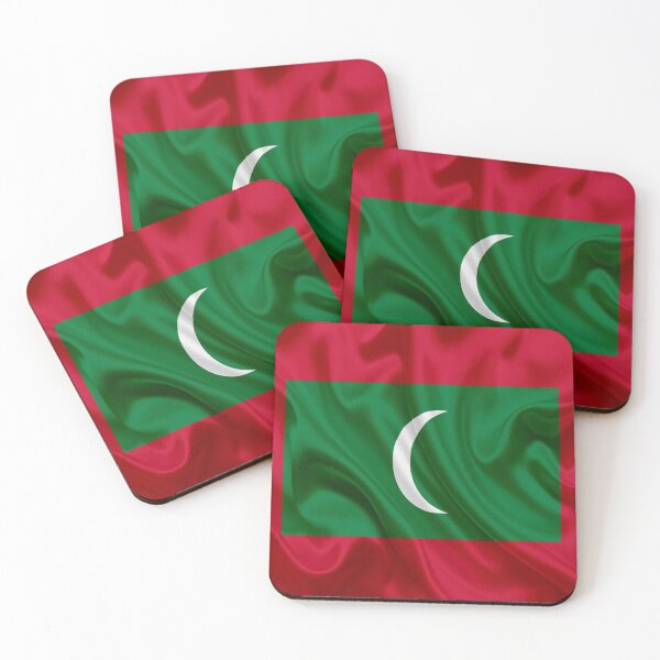 Item preview, Maldives Flag designed and sold by MrCsStores.