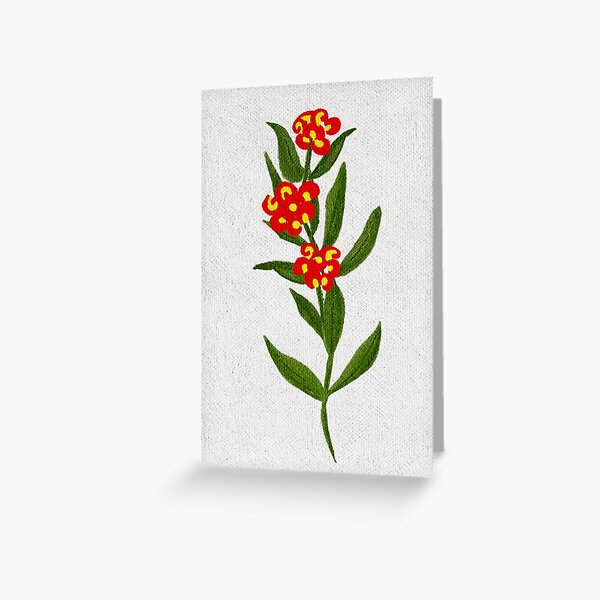 Item preview, Mountain Grevillea designed and sold by InspiredPamjoy.