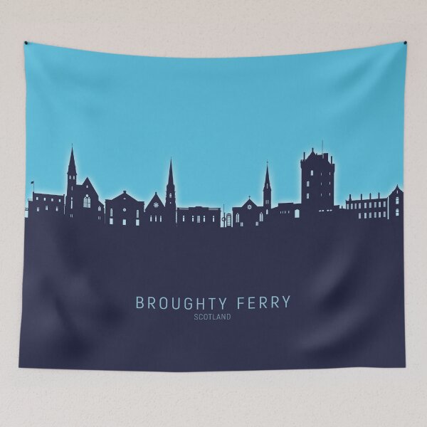 Item preview, Broughty Ferry Scotland Skyline designed and sold by ArtPrints.
