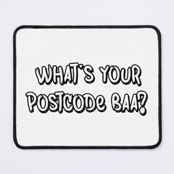 Item preview, What's Your Postcode Baa? designed and sold by StefanCgraphics.
