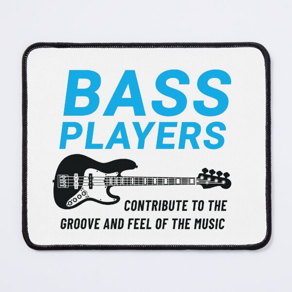 Item preview, Bass Players Contribute to the Groove Bass Guitar Light Theme designed and sold by nightsworthy.