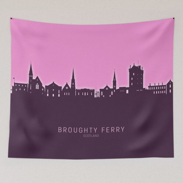 Item preview, Broughty Ferry Scotland Skyline designed and sold by ArtPrints.
