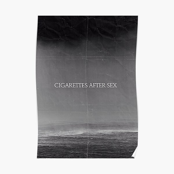 Cigarettes Après Le Sexe Vintage Poster