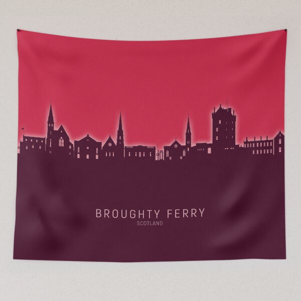 Item preview, Broughty Ferry Scotland Skyline designed and sold by ArtPrints.