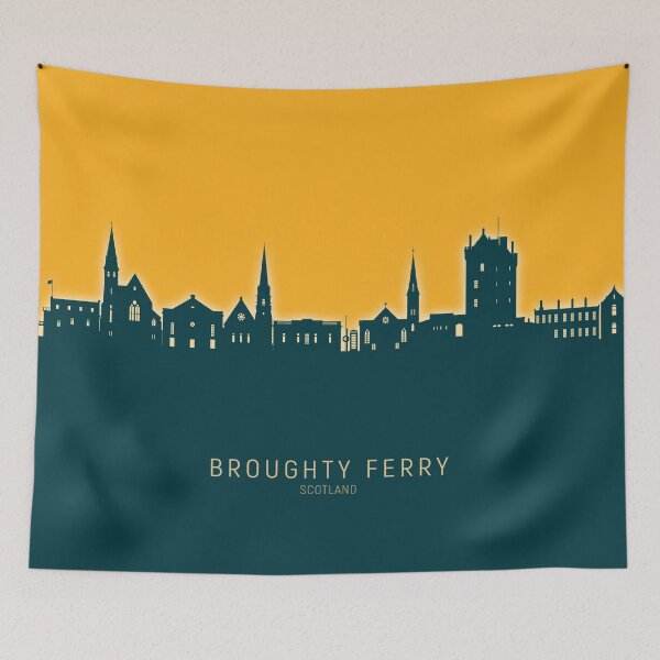 Item preview, Broughty Ferry Scotland Skyline designed and sold by ArtPrints.