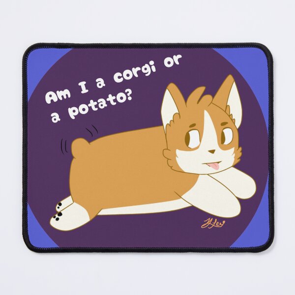 Item preview, Am I a corgi or a potato? designed and sold by lerenee.