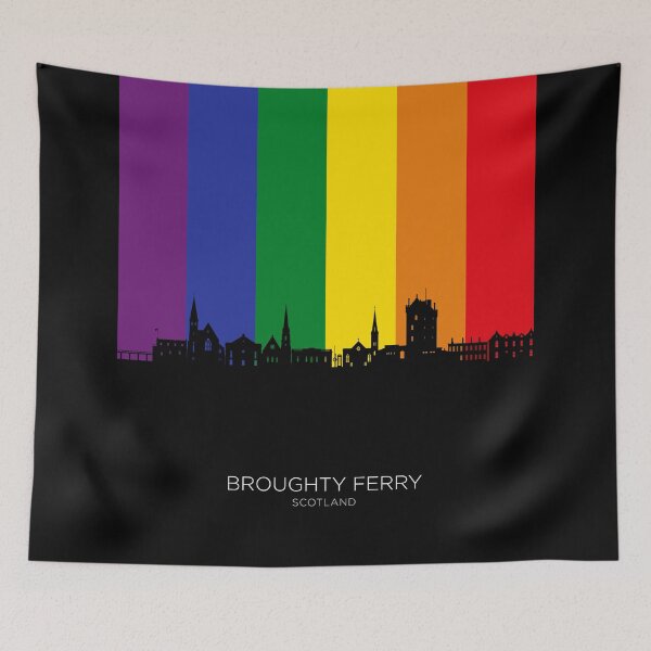 Item preview, Broughty Ferry Scotland Skyline designed and sold by ArtPrints.