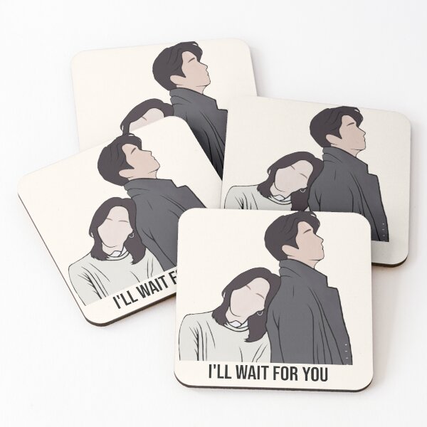 Aperçu de l'œuvre Je t'attendrai! (Goblin - kdrama) créée et vendue par Reets_Redbubble.