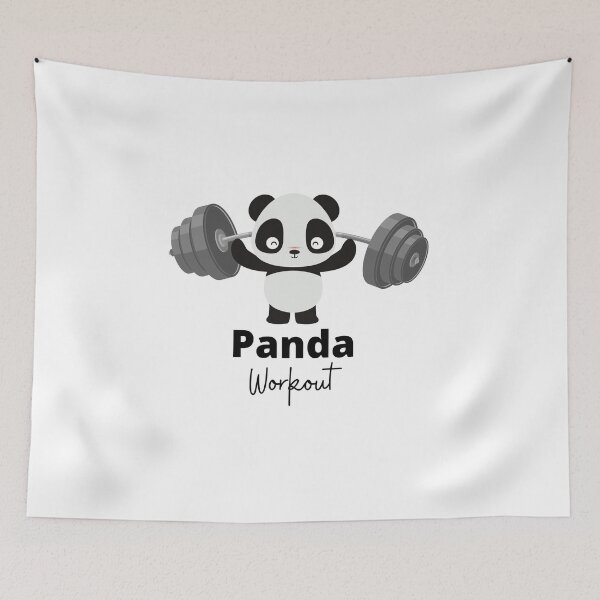 Item preview, Panda Work Out designed and sold by CreativeMansion.