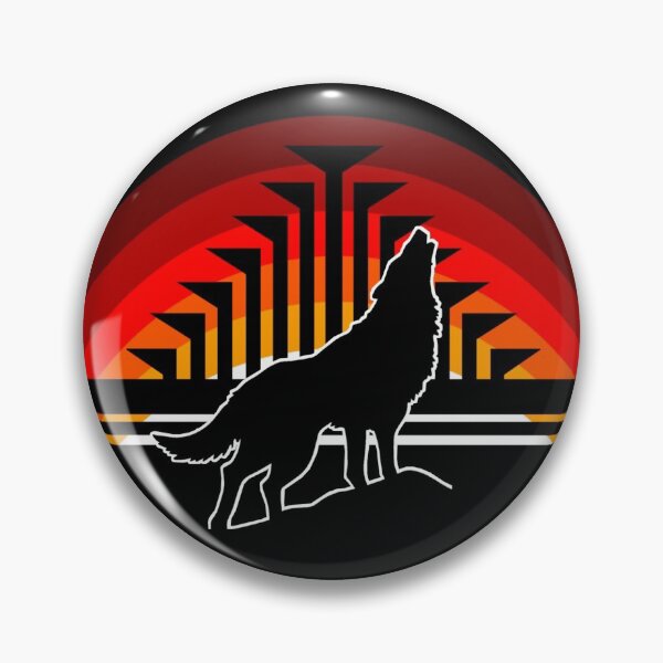 Item preview, Wolf - Klamath Tribes Design designed and sold by SHUINA SKO DESIGNS.