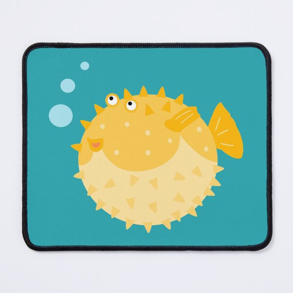 Item preview, Cute Puffer Fish designed and sold by Lulupainting.