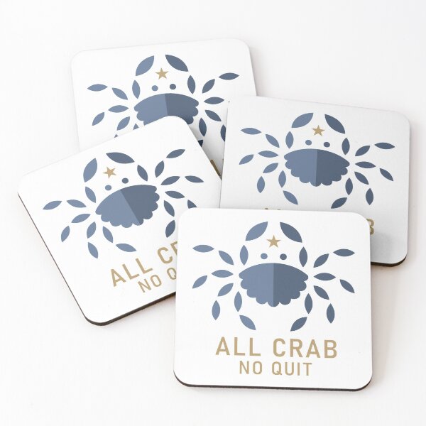 Item preview, All Crab No Quit Lightweight Sweatshirt designed and sold by JosiahaRegan.