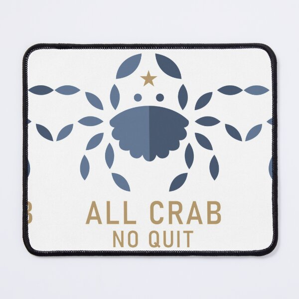 Item preview, All Crab No Quit Lightweight Sweatshirt designed and sold by JosiahaRegan.