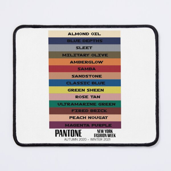 Item preview,  ALL THE COLORS   NAMED FROM  New York Fashion Week Autumn - Winter 2020 - 2021 designed and sold by ozcushions.