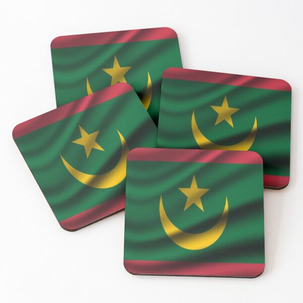 Item preview, Mauritania Flag designed and sold by MrCsStores.