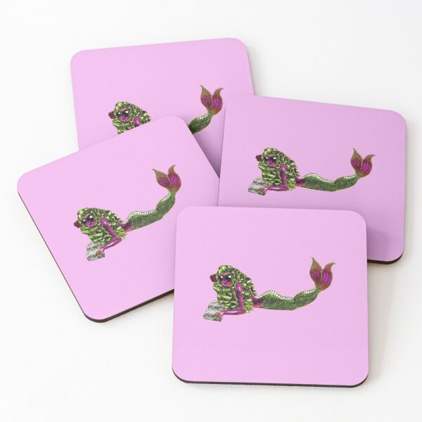 Item preview, Rose-Pink Mermaid designed and sold by Brooksie Fontaine.