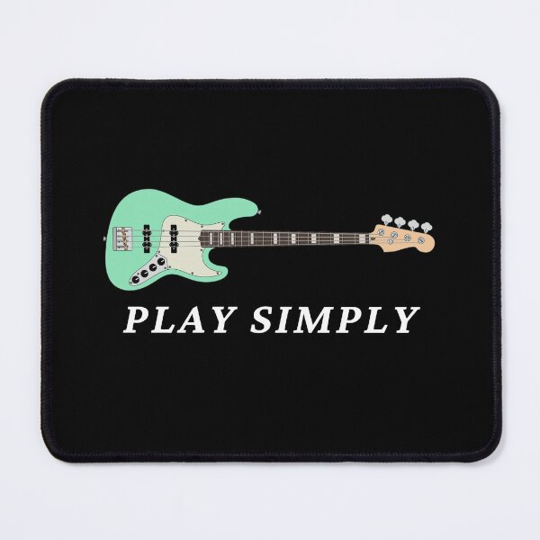 Item preview, Play Simply Bass Guitar Surf Green Color designed and sold by nightsworthy.