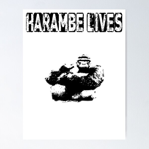 Item preview, harambe lives rip harambe  designed and sold by earlstevens.