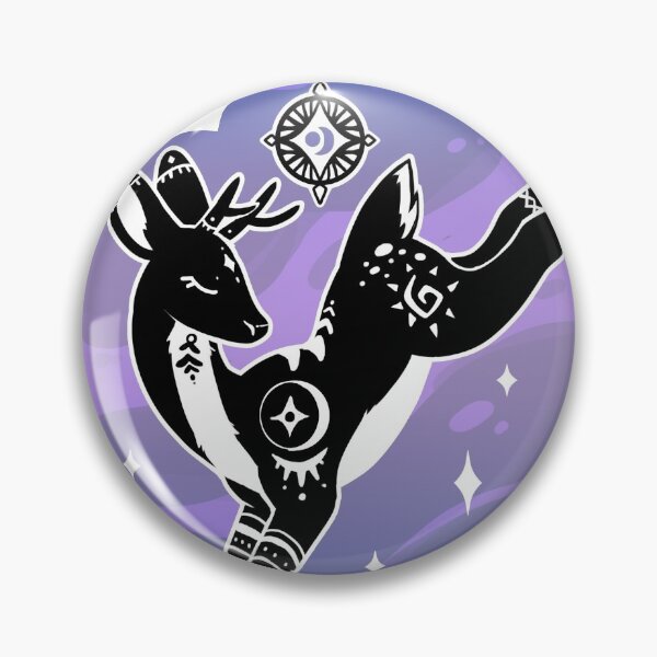 Item preview, Leaping Deer Moonbeam designed and sold by PixelsArtStall.
