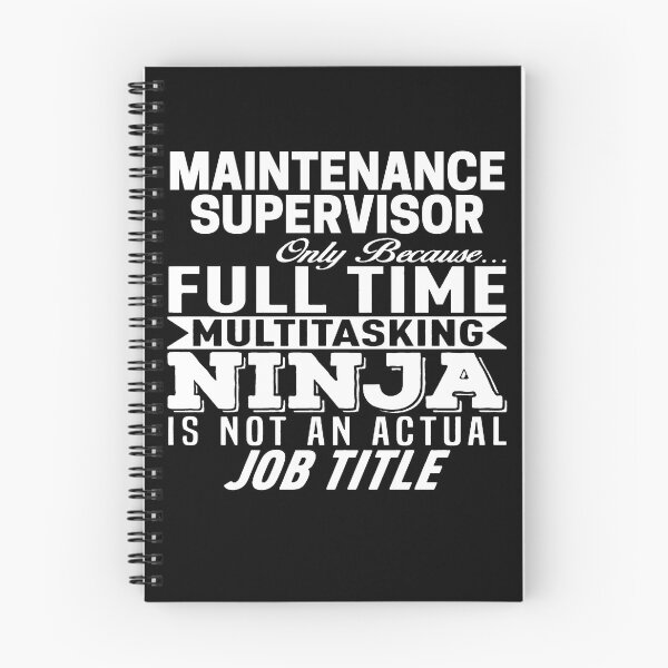 Item preview, Maintenance Supervisor designed and sold by clickmostro.