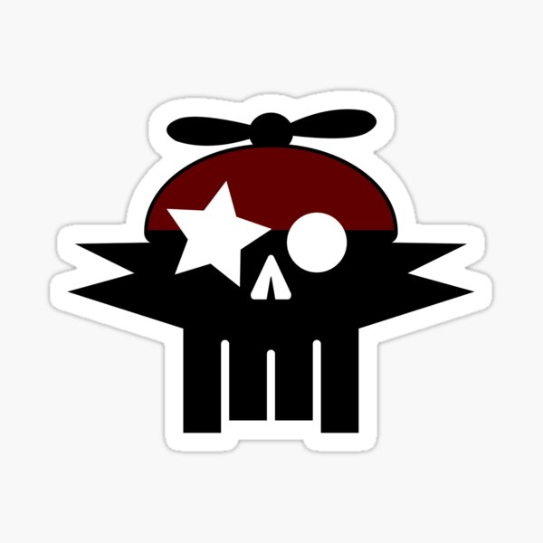Skull Beanie Sticker