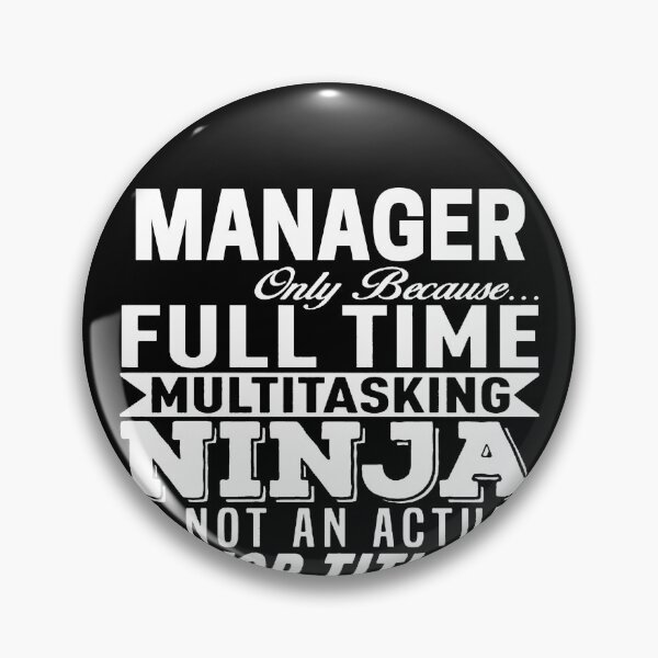 Item preview, Manager designed and sold by clickmostro.