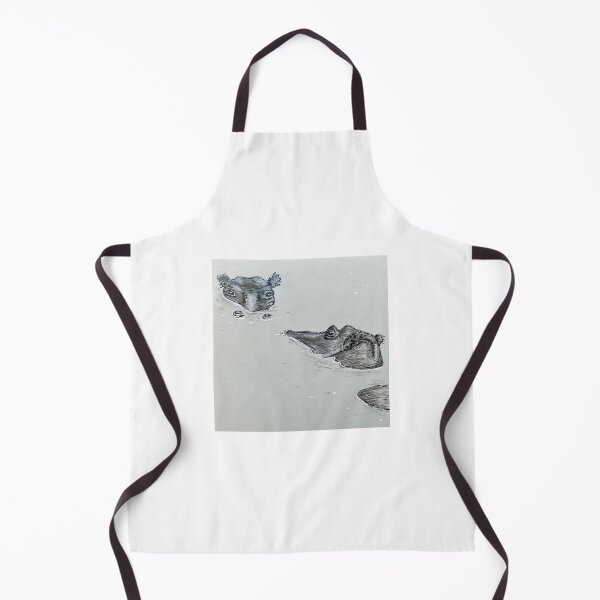 Item preview, Submerged Hippo designed and sold by AGuillotinette.