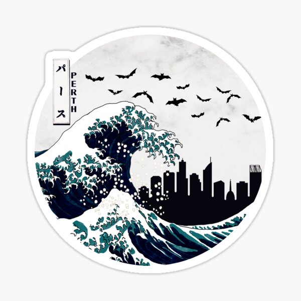 Item preview, Perth Kanagawa Wave Dark designed and sold by DFerraz.