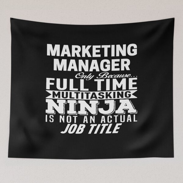 Item preview, Marketing manager designed and sold by clickmostro.