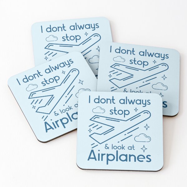 Item preview, Dont Always Stop And Look At Airplanes Graphic and Text Design  designed and sold by NightGleam.