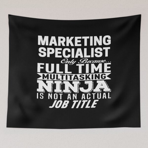 Item preview, Marketing Specialist designed and sold by clickmostro.