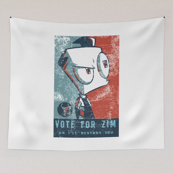 Item preview, vote zim vintage cover designed and sold by SanduskyPaticia.